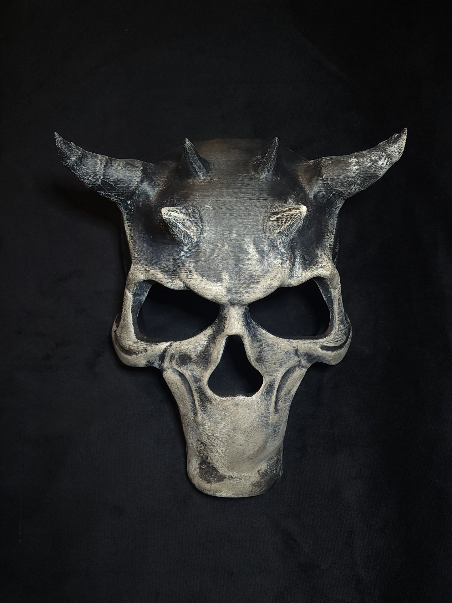 Reaper Skull Mask front view with detailed skull design