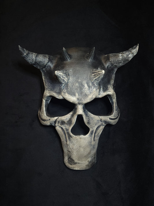 Reaper Skull Mask front view with detailed skull design