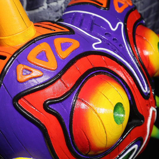 Majora's Mask close-up detail