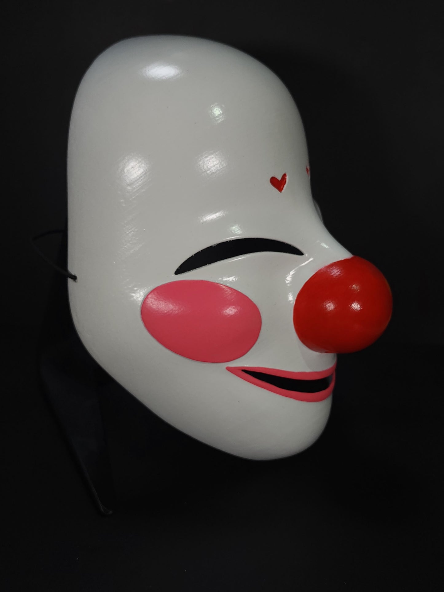 Clown Mask Roblox no wig, side view