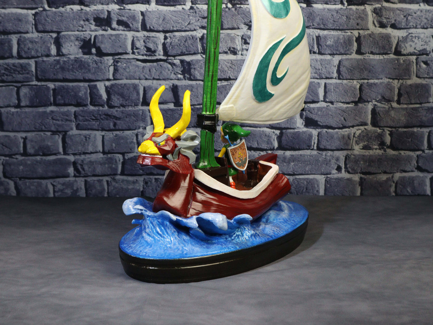 Legend Of Zelda: Link On the king of red lions Boat