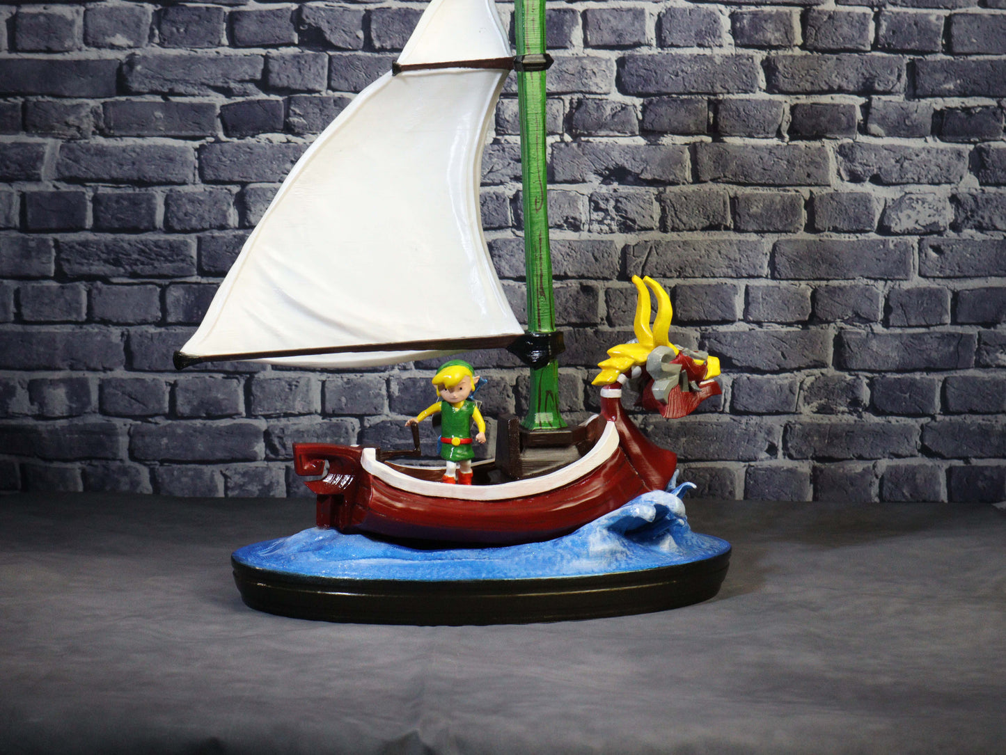 Legend Of Zelda: Link On the king of red lions Boat