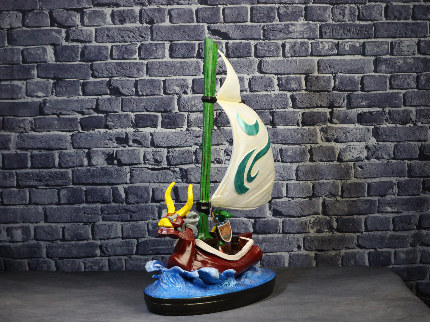 Legend Of Zelda: Link On the king of red lions Boat