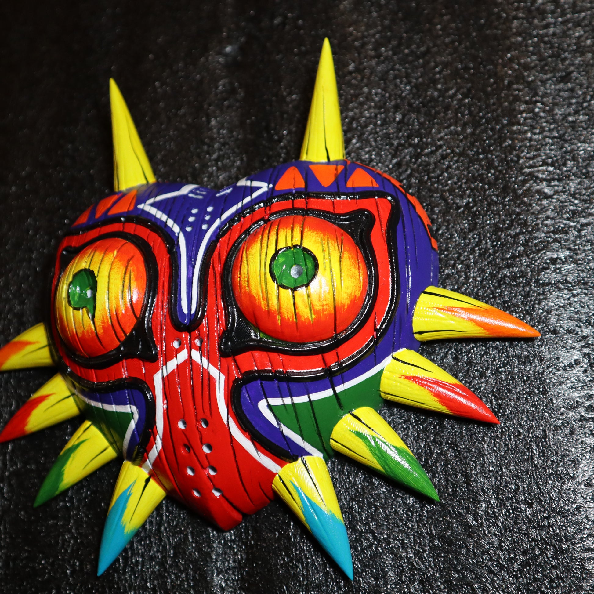 Majora’s Mask wood grain left side view