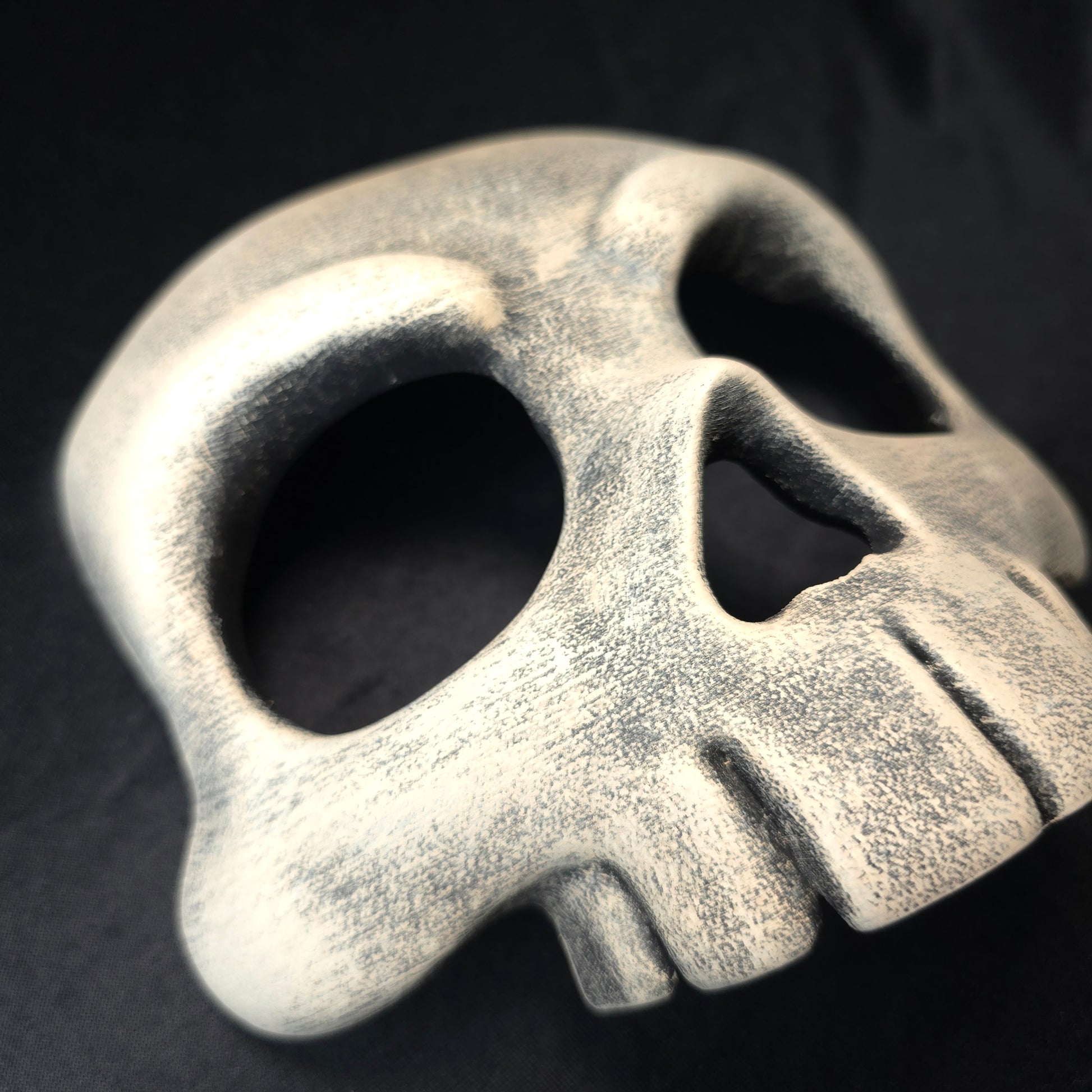 bone mask close up