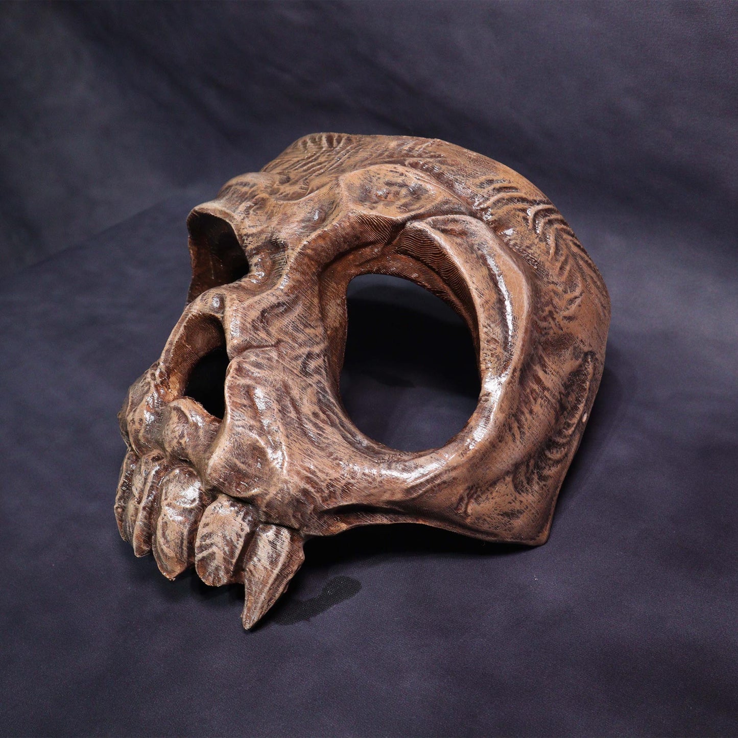 Vampire Skull Mask | Bone Brown