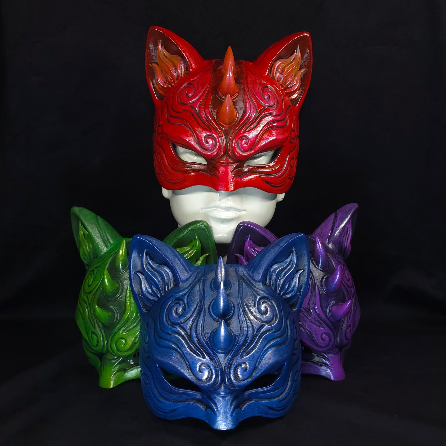 Nekomata Oni Spirit Mask