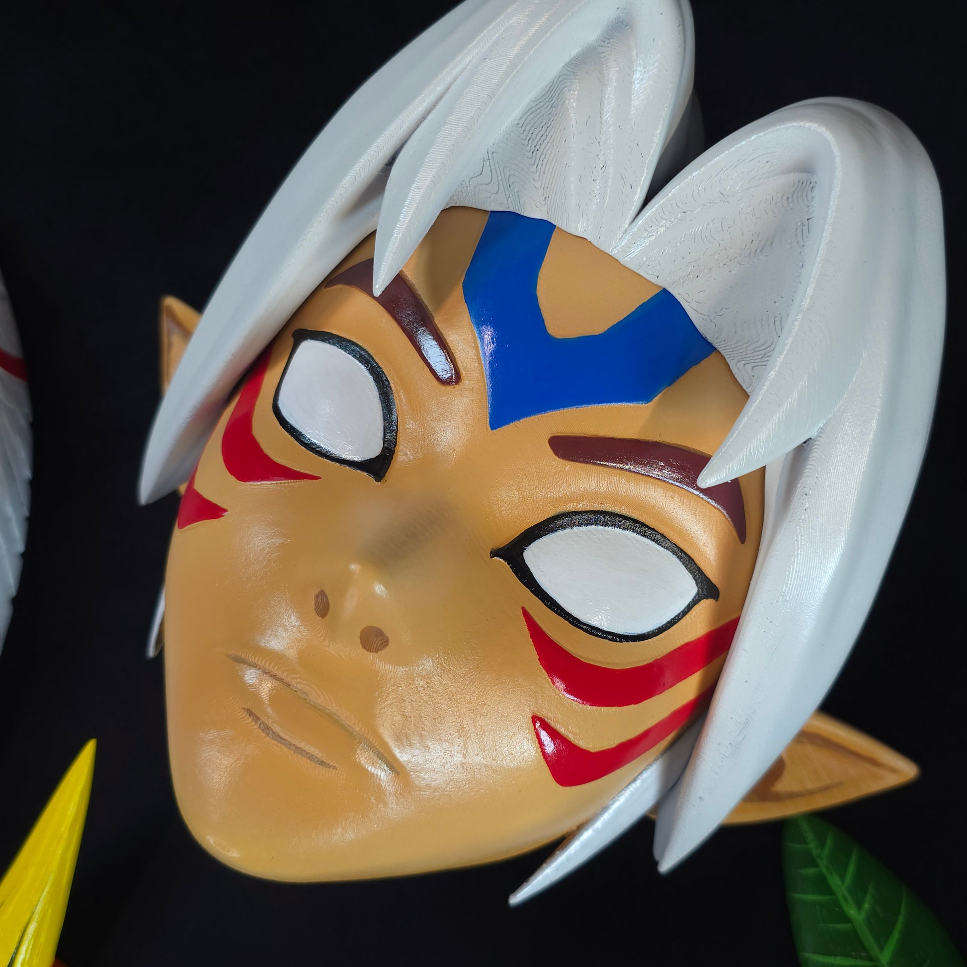 Majora's Mask detailed Deity Mask Art 