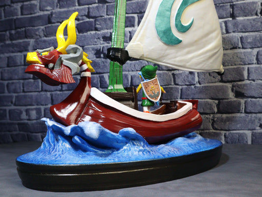 Legend Of Zelda: Link On the king of red lions Boat