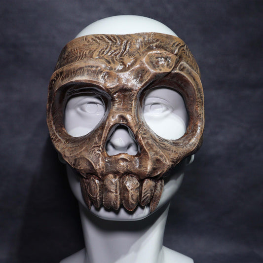 Vampire Skull Mask | Bone Brown